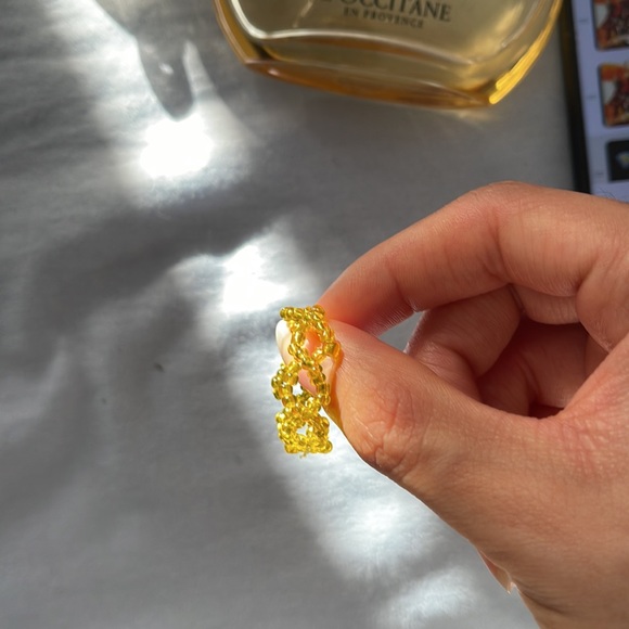 SIZE 5 BEADED RING - Picture 3 of 3